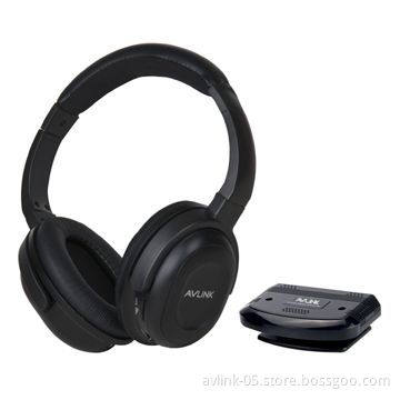 Infrared Wireless Stereo Headphones with IR Transmitter for TV, Computers, CD Players and More